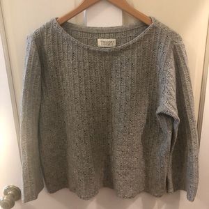 TOAST Cotton/Wool Grey Sweater